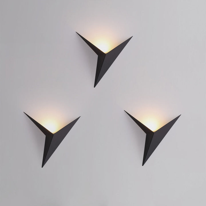 Moderne Triangulære Vegglampe - TrigoLux | Luvikno