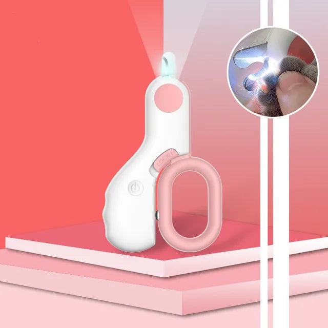 Pet negleklipper med LED-lampe - GlowTrim Luvikno