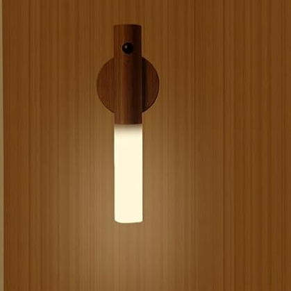 Vegglampe Bærbar LED Tre Trådløs Lampe Luvikno