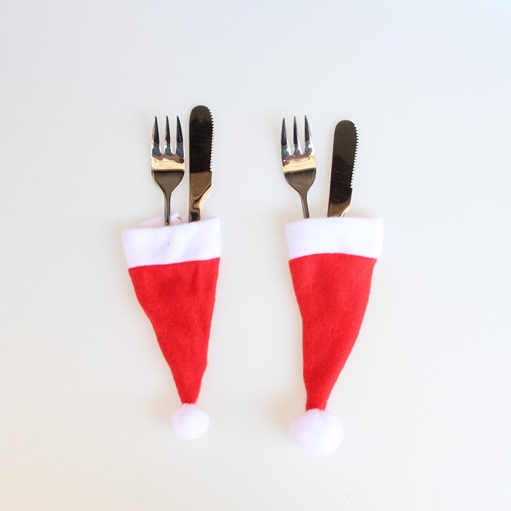 Santa hatt bestikk lomme | Luvikno