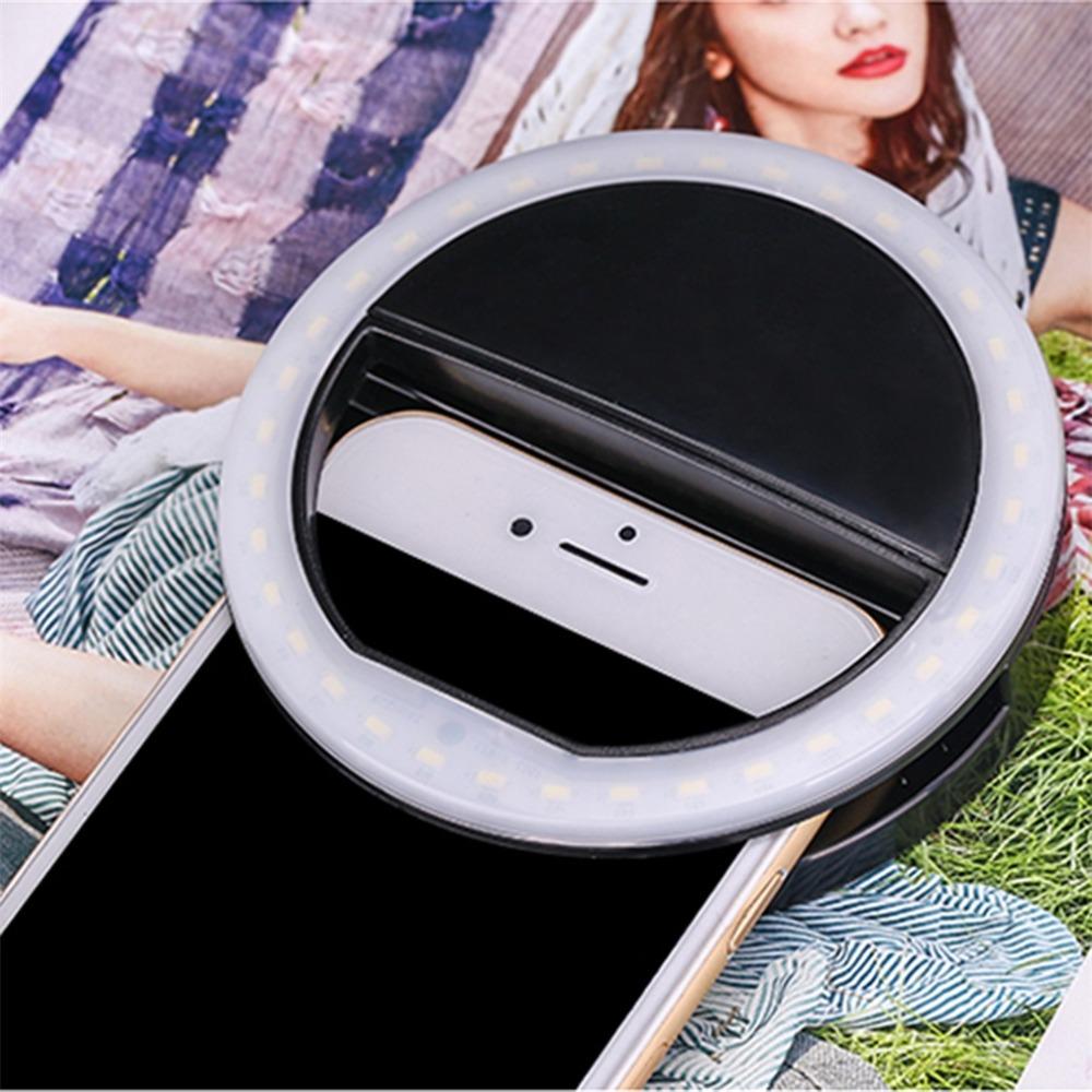 LED Ring Blits Mobil Kamera Lys | Luvikno