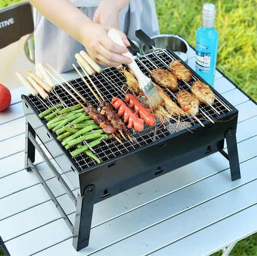 Kokeutstyr - Bærbar Kullgrill BBQ | Luvikno