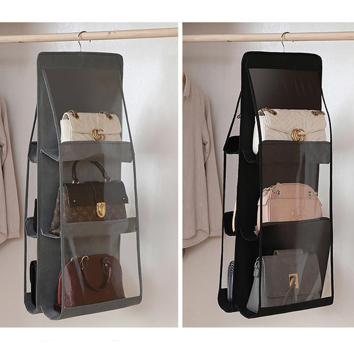 Multi Pocket Hanging Purse Organizer | Luvikno