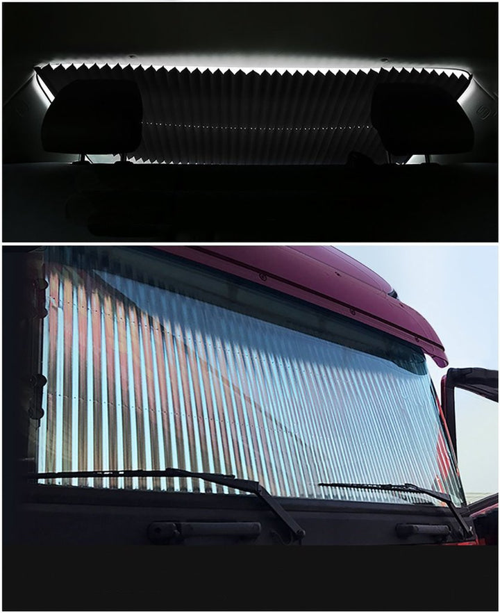 Retractable Front Windshield Sunshade | Luvikno