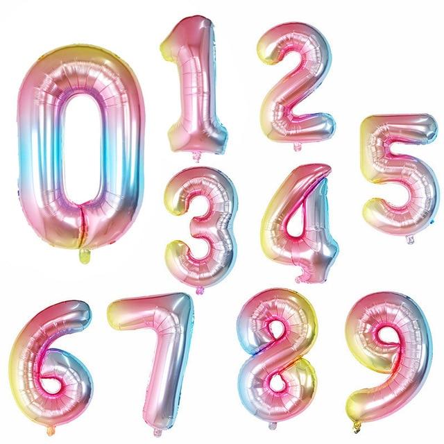 Store Helium Bursdagsballonger | Luvikno