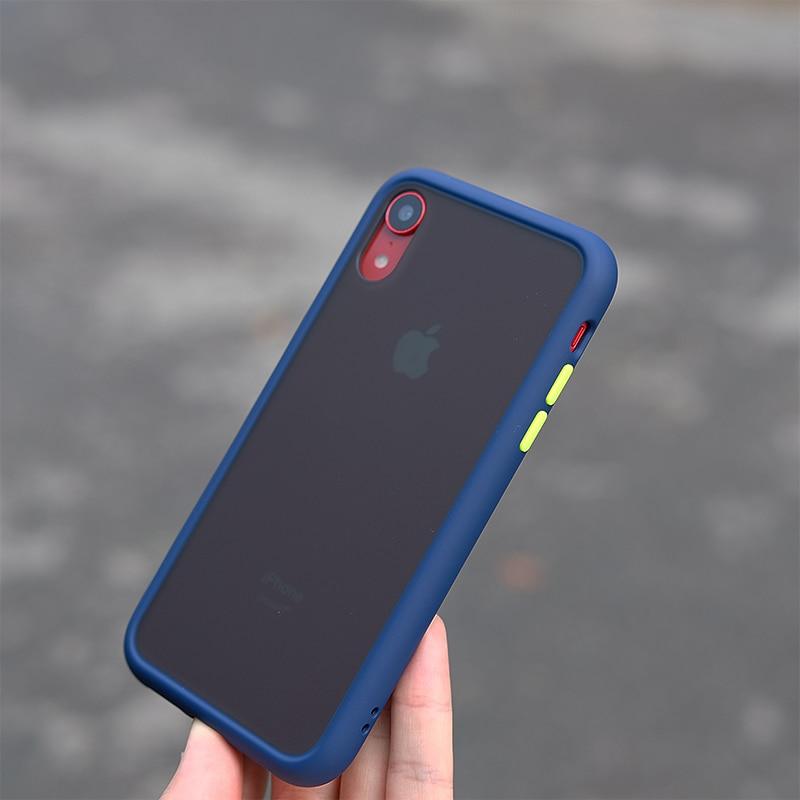 Armor - Anti-Knock Matte iPhone Deksel | Luvikno