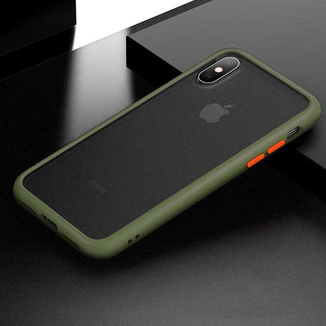 Armor - Anti-Knock Matte iPhone Deksel | Luvikno