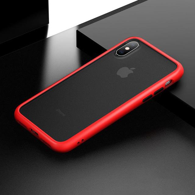 Armor - Anti-Knock Matte iPhone Deksel | Luvikno