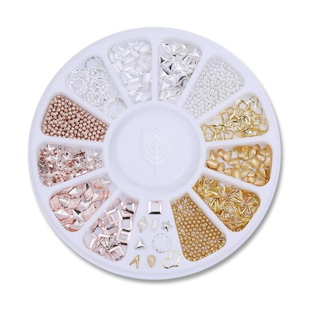 Rhinestone Nail Art Perler | Luvikno