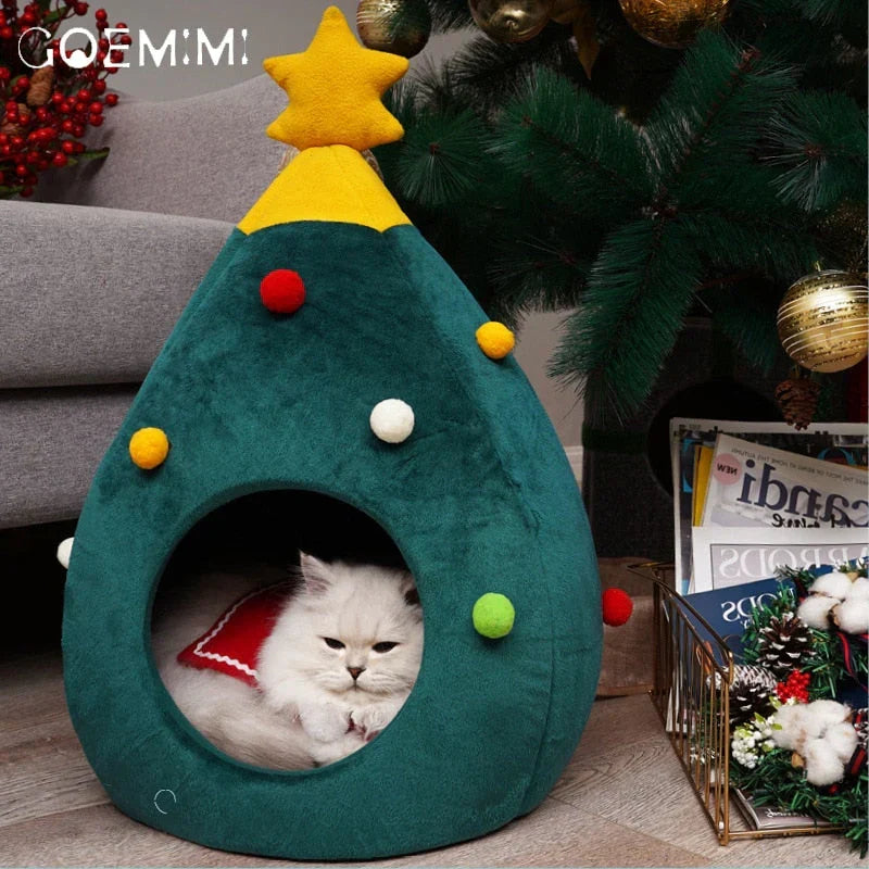 Katte seng juletrær – CozyTree Haven Luvikno