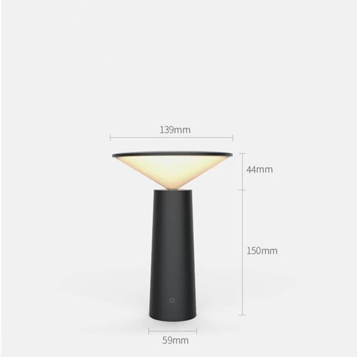 Berøringsbryter Lades 3 Moduser LED Dimmbar Skrivebord Leselampe | Luvikno