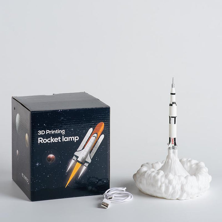 Rokit - 3D Romferge Lampe | Luvikno