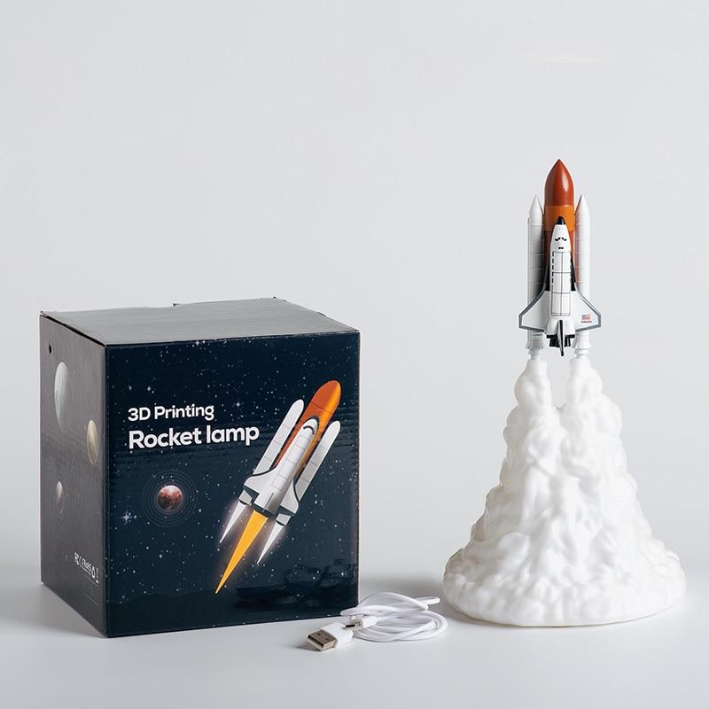 Rokit - 3D Romferge Lampe | Luvikno