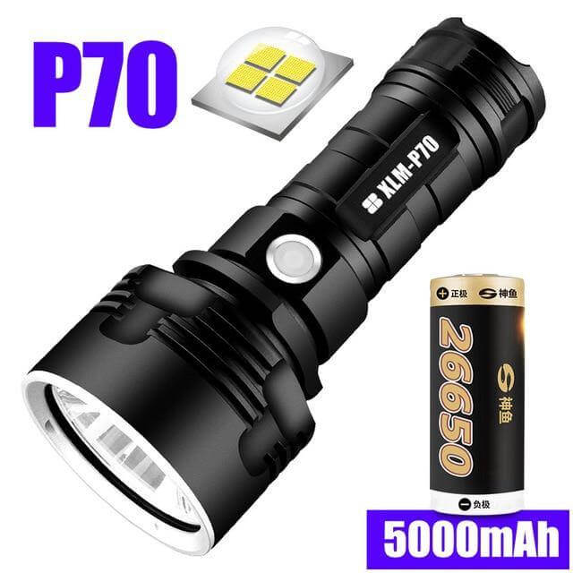 Ultra Powerful LED Flashlight | Luvikno
