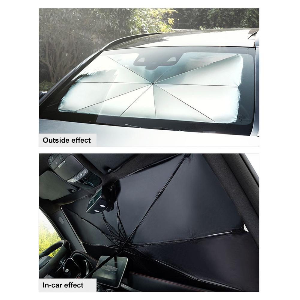Foldbar Bil Sol Parasol | Luvikno