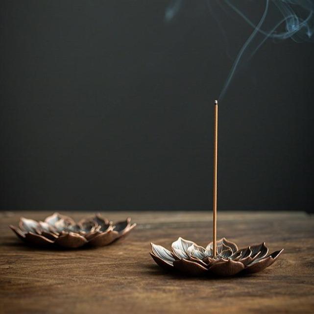 Brass Røkelseholder | Luvikno