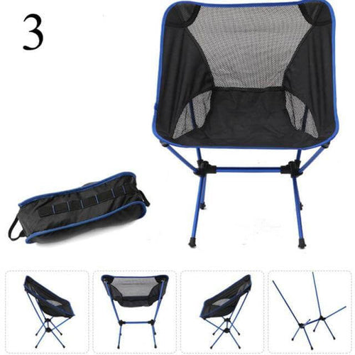 Lett sammenleggbar campingstol | Luvikno