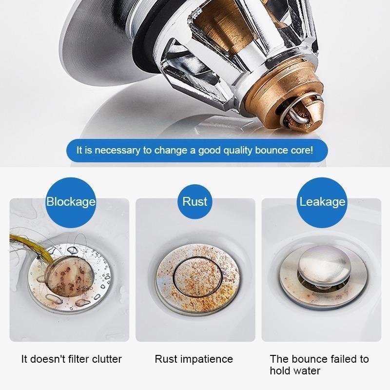 Universal Basin Pop-Up Drain Filter | Luvikno