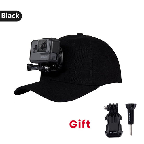 Justerbar actionkamera-hatt | Luvikno