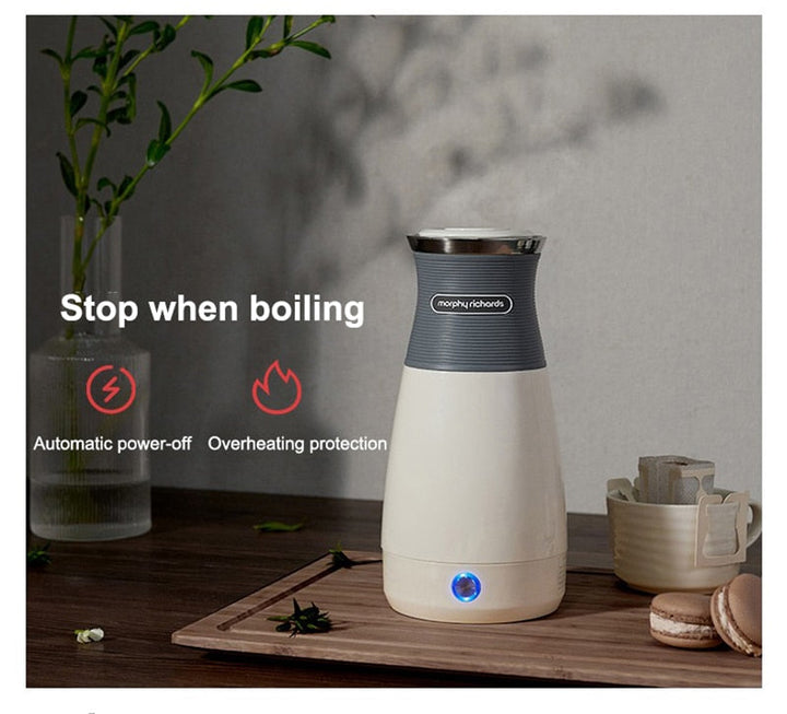 Elegant Portable Electric Travel Kettle | Luvikno