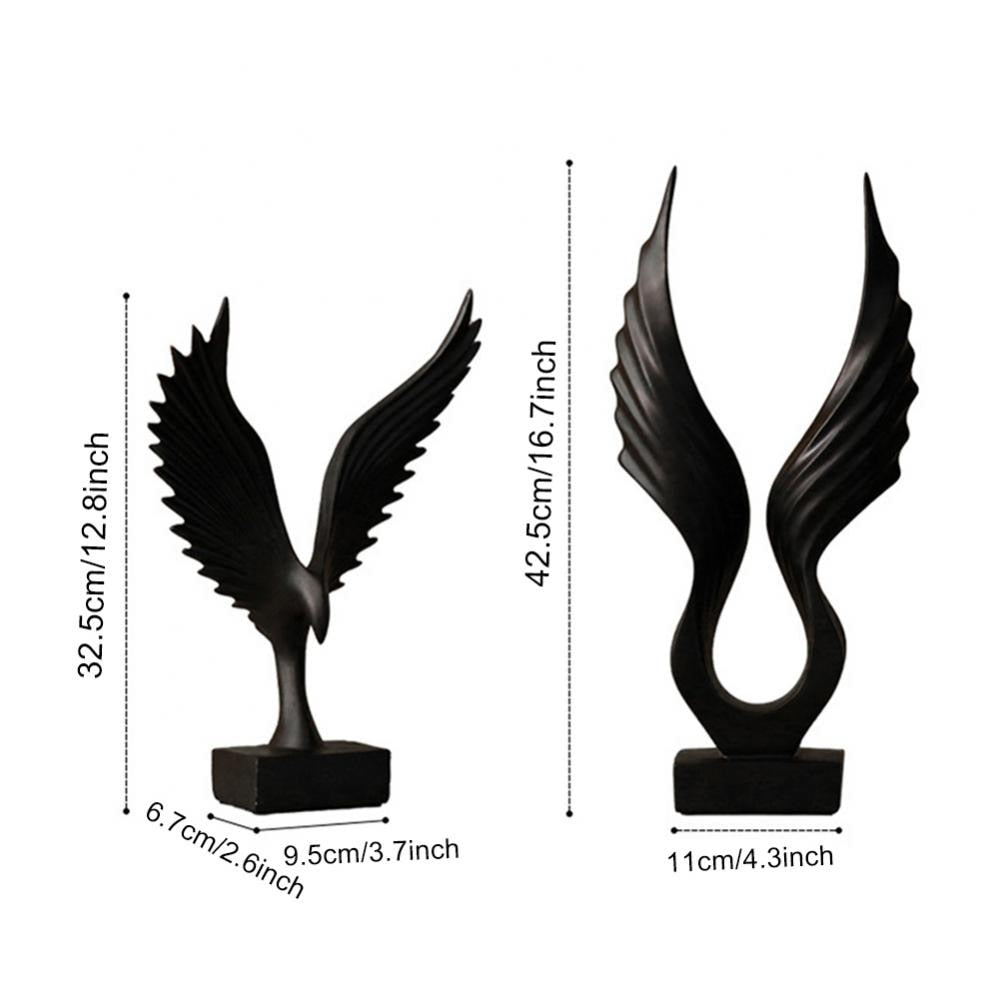 Angel Wings Skulptur Hjem Dekor | Luvikno