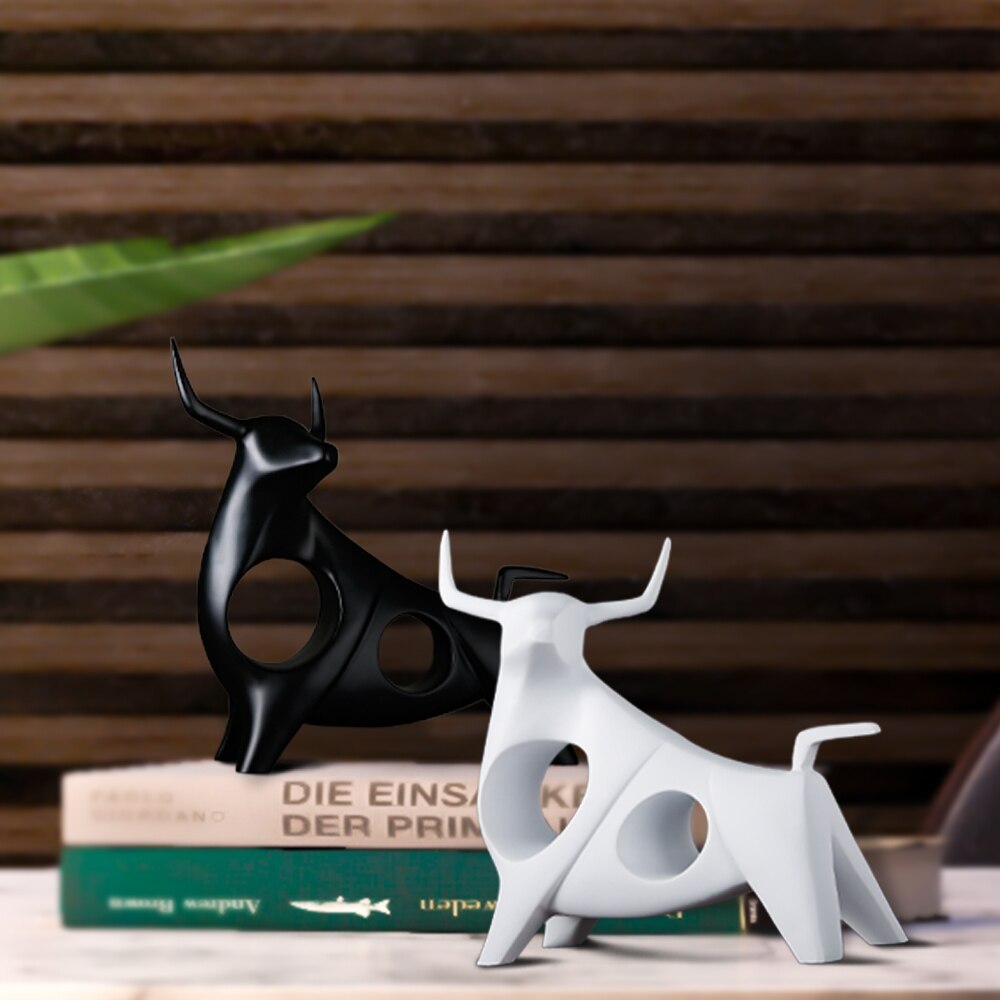 Nordisk Stil Tyr Skulptur Hjem Dekor | Luvikno