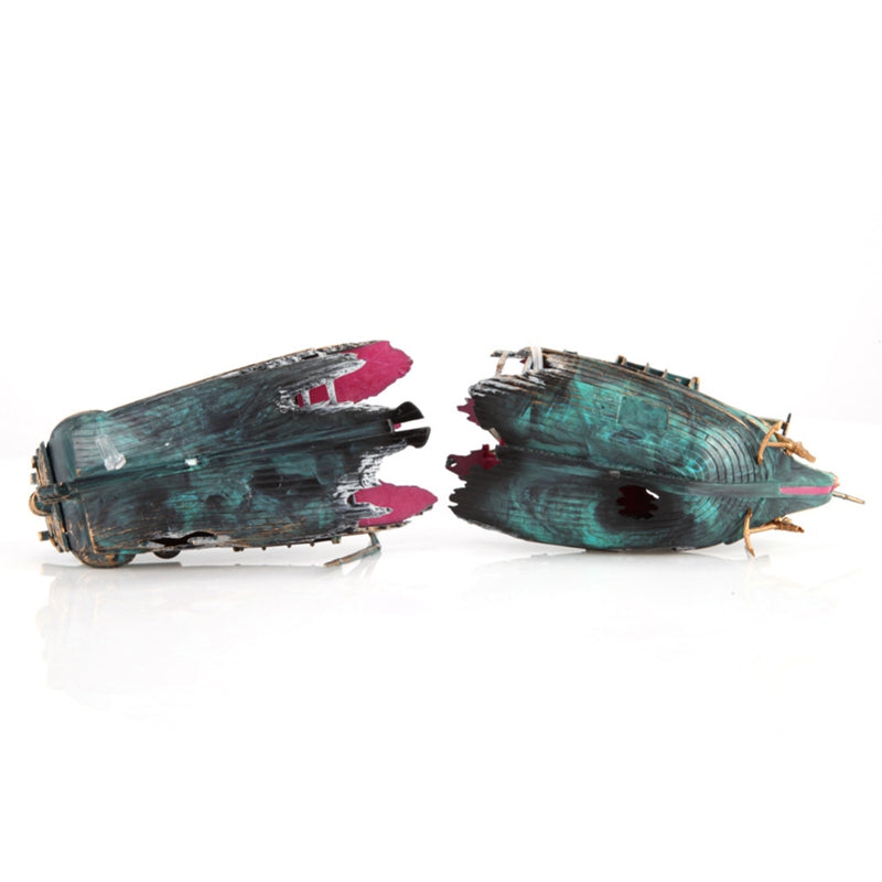 Stort skipsvrak akvarium dekorasjon | Luvikno