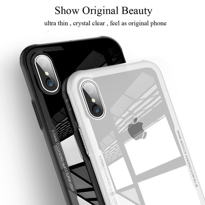 Herdet Glass iPhone Etui | Luvikno