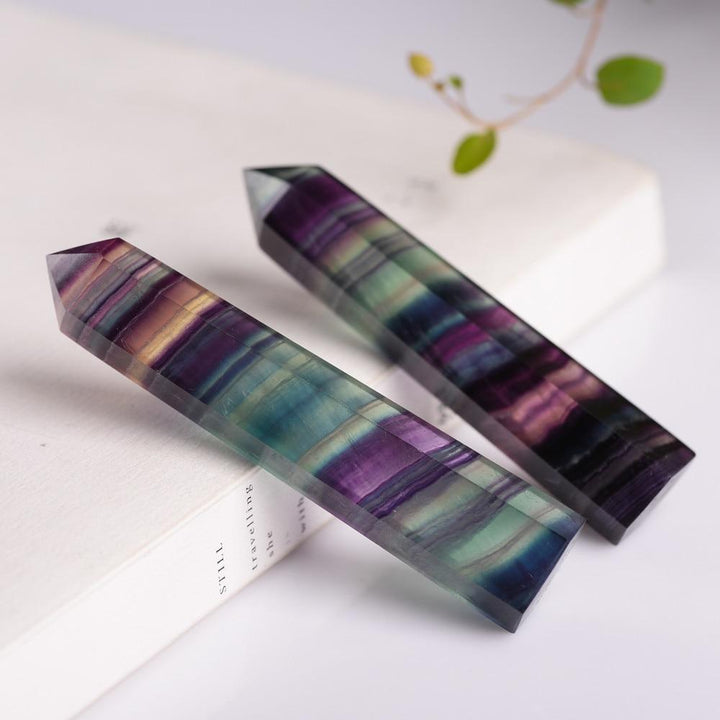 Prism - Naturlig Fluoritt Krystall | Luvikno