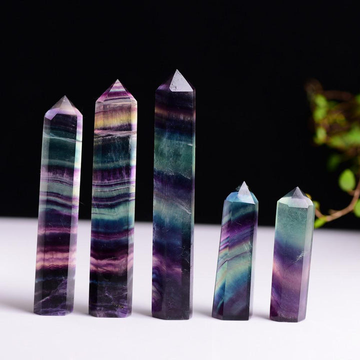 Prism - Naturlig Fluoritt Krystall | Luvikno