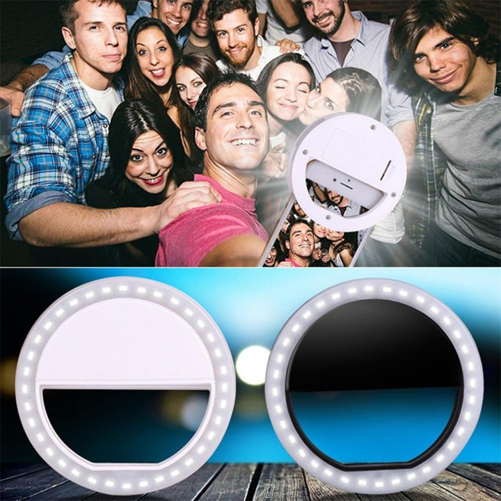 LED Ring Blits Mobil Kamera Lys | Luvikno