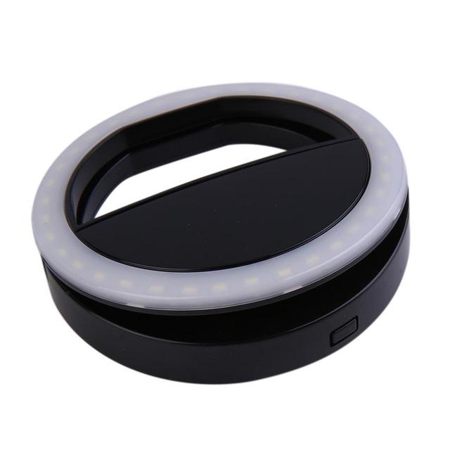 LED Ring Blits Mobil Kamera Lys | Luvikno