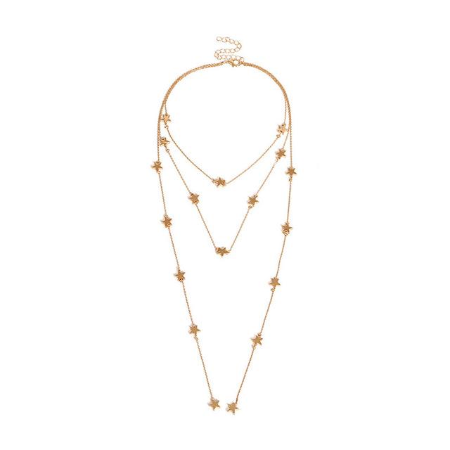 Multilags Boho Dråpe Halskjeder | Luvikno