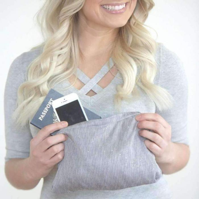 Multi-Way Infinity Skjerf med Lomme | Luvikno