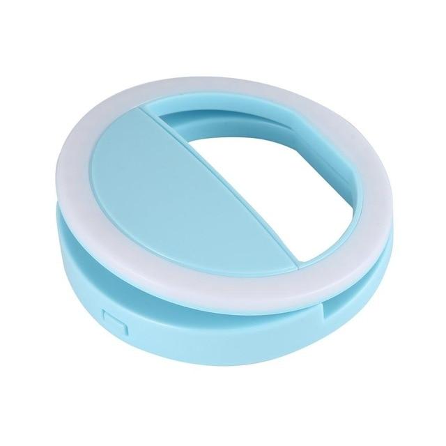 LED Ring Blits Mobil Kamera Lys | Luvikno