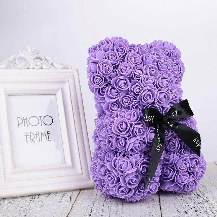 Valentine's Day Rosebud Bear | Luvikno