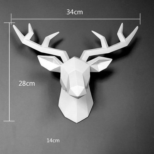 Deer Head Modern Home Decor | Luvikno
