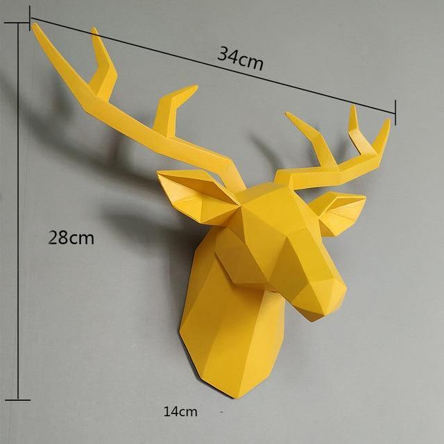 Deer Head Modern Home Decor | Luvikno