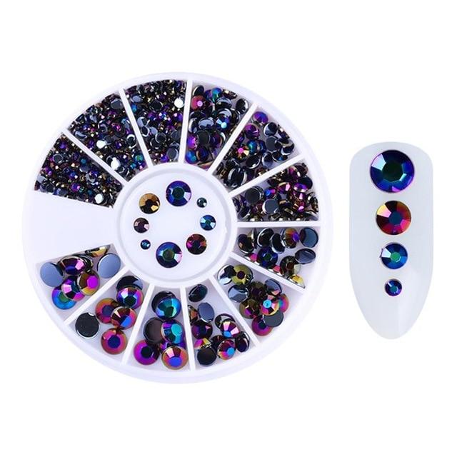 Rhinestone Nail Art Perler | Luvikno