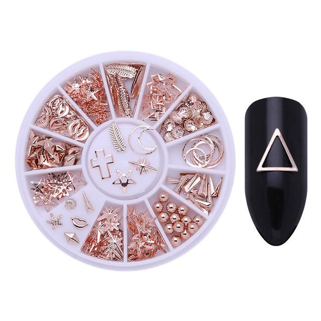 Rhinestone Nail Art Perler | Luvikno