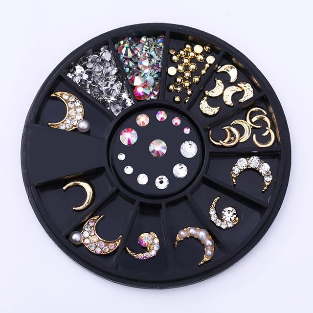 Rhinestone Nail Art Perler | Luvikno