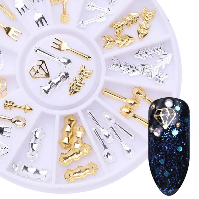 Rhinestone Nail Art Perler | Luvikno