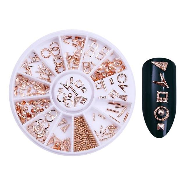 Rhinestone Nail Art Perler | Luvikno