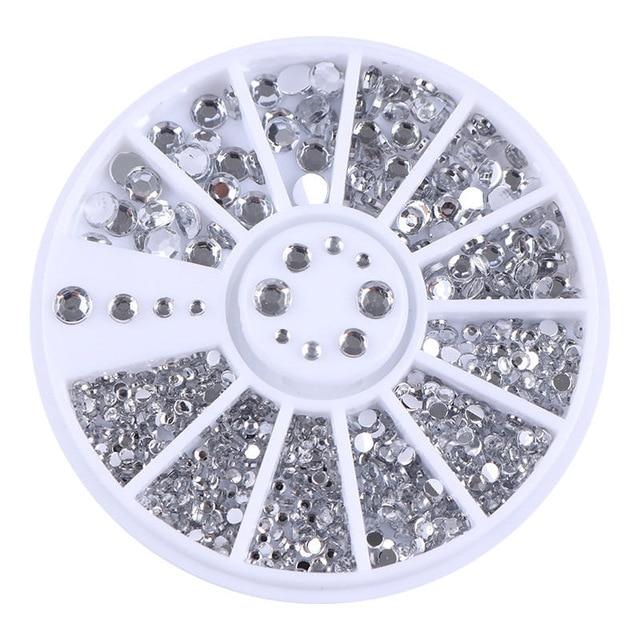 Rhinestone Nail Art Beads | Luvikno
