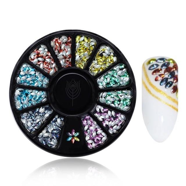 Rhinestone Nail Art Beads | Luvikno