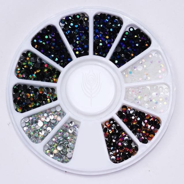 Rhinestone Nail Art Perler | Luvikno
