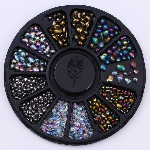 Rhinestone Nail Art Perler | Luvikno