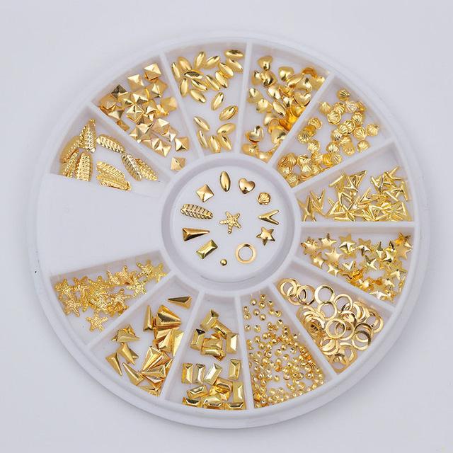 Rhinestone Nail Art Perler | Luvikno