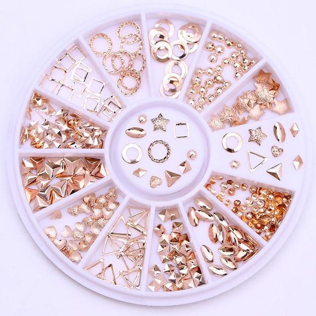 Rhinestone Nail Art Perler | Luvikno