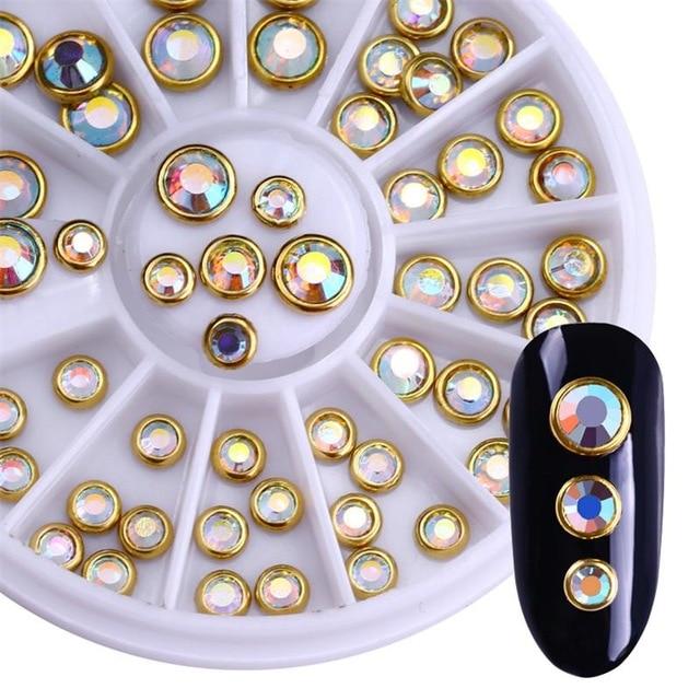 Rhinestone Nail Art Perler | Luvikno